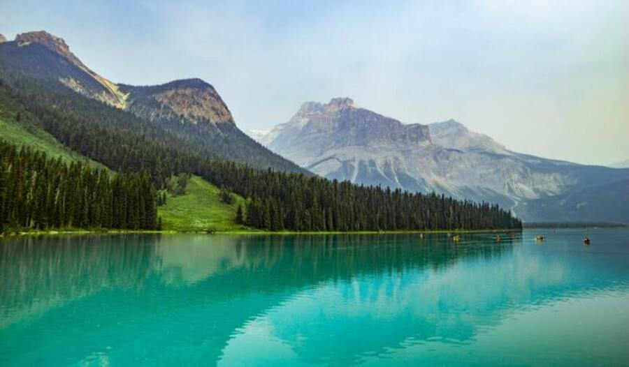 Experience the beauty of Emerald Lake in British Columbia. Enjoy a variety of outdoor activities, including fishing, hiking, and canoeing. Relax in the peaceful atmosphere and take in the stunning views. Come explore Emerald Lake today!