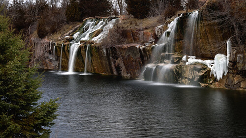 Montello Granite Quarry Waterfalls