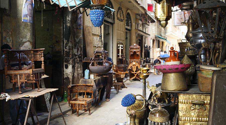 A bustling marketplace with colorful stalls and shops selling everything from spices to souvenirs, Souk el-Shoqafa is a lively destination in Alexandria, Egypt. Visitors can wander through the winding alleys and haggle with the vendors for unique treasures and gifts. The sights, sounds, and smells of the souk offer an authentic glimpse into local life and culture. Souk el-Shoqafa is a must-visit destination.